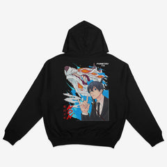 Chainsaw Man - Aki x Kon - Heavy Oversized Hoodie