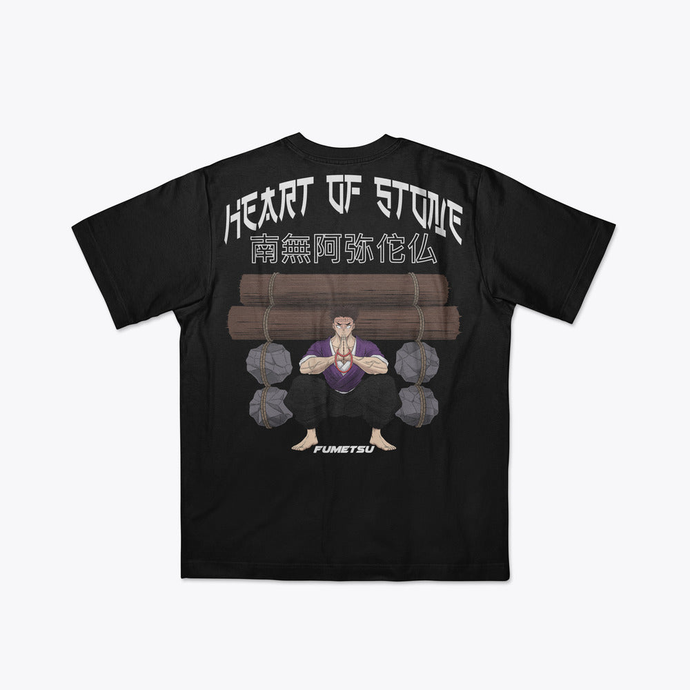 Demon Slayer - Gyomei x Heart of stone - Heavy Oversized Shirt