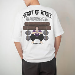 Demon Slayer - Gyomei x Heart of stone - Heavy Oversized Shirt