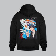 Chainsaw Man - Aki x Kon - Heavy Oversized Hoodie