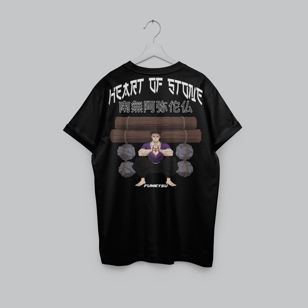 Demon Slayer - Gyomei x Heart of stone - Heavy Oversized Shirt