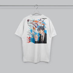 Chainsaw Man - Aki x Kon - Heavy Oversized Shirt