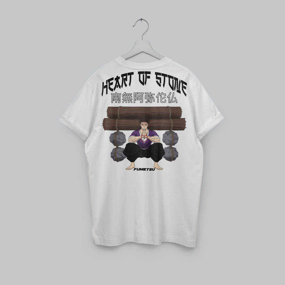 Demon Slayer - Gyomei x Heart of stone - Heavy Oversized Shirt