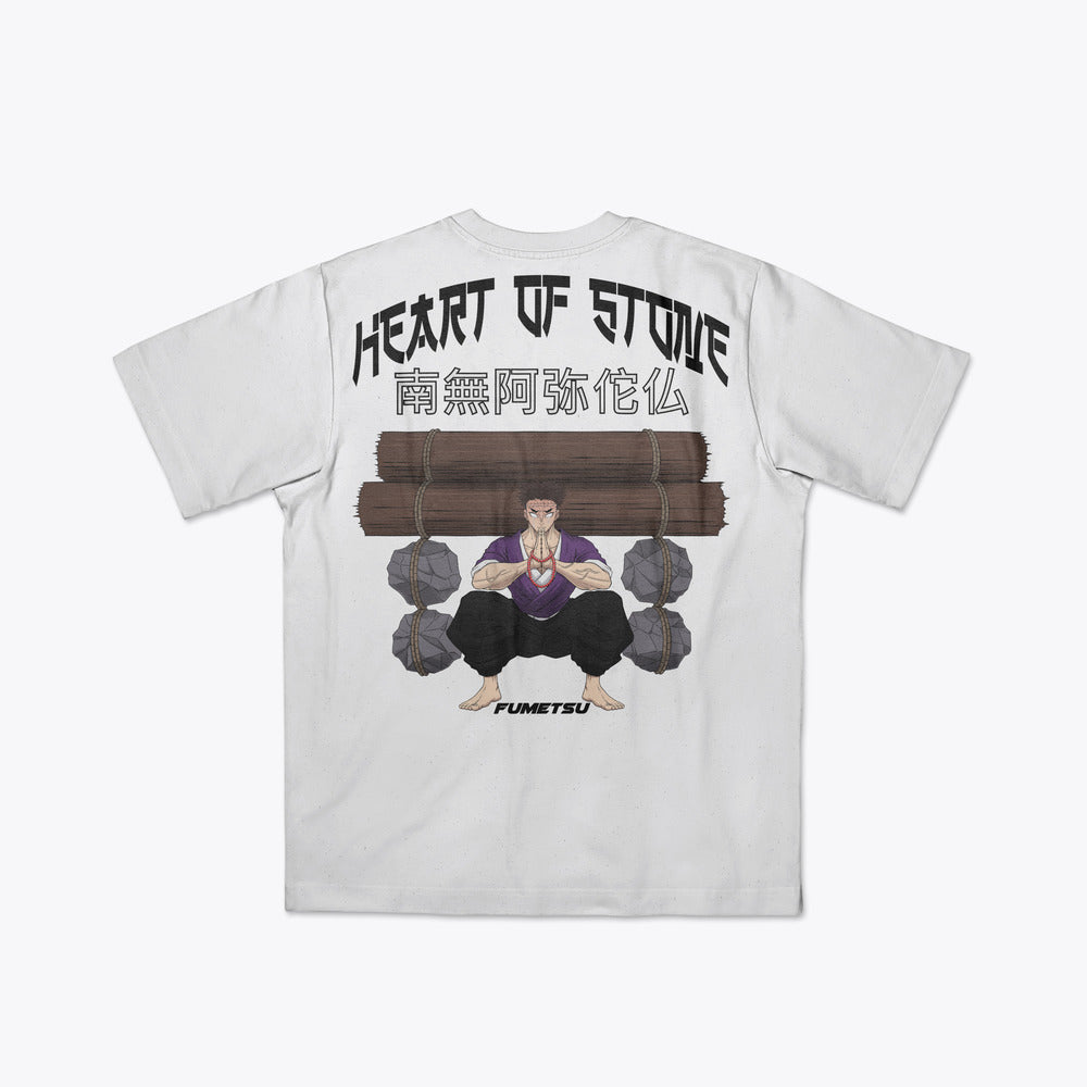 Demon Slayer - Gyomei x Heart of stone - Heavy Oversized Shirt